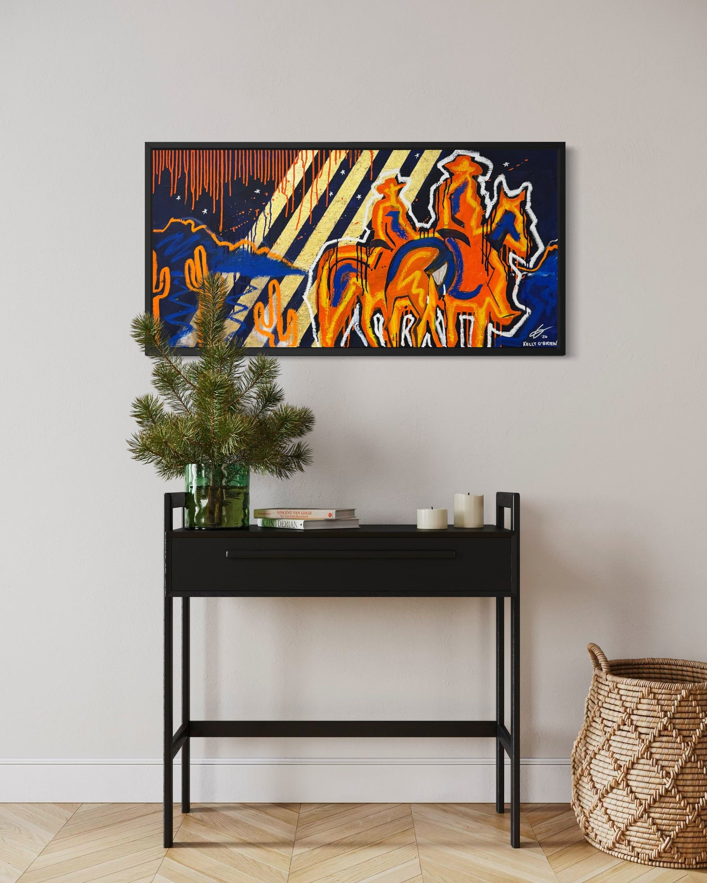 Memories of a Dream by Kelly O'Brien shown in an interior