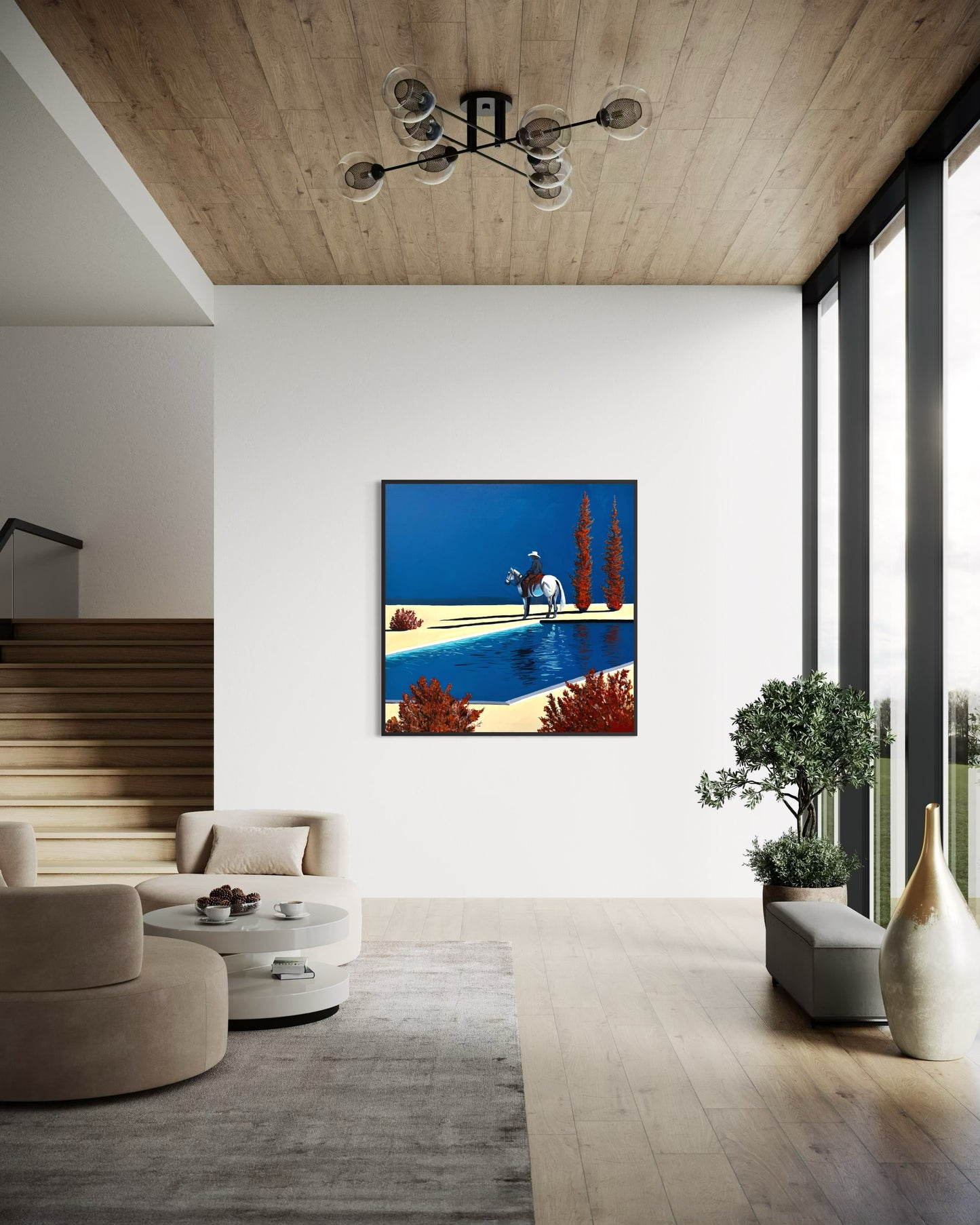 Under the Sun by Kelly O'Brien shown in an interior