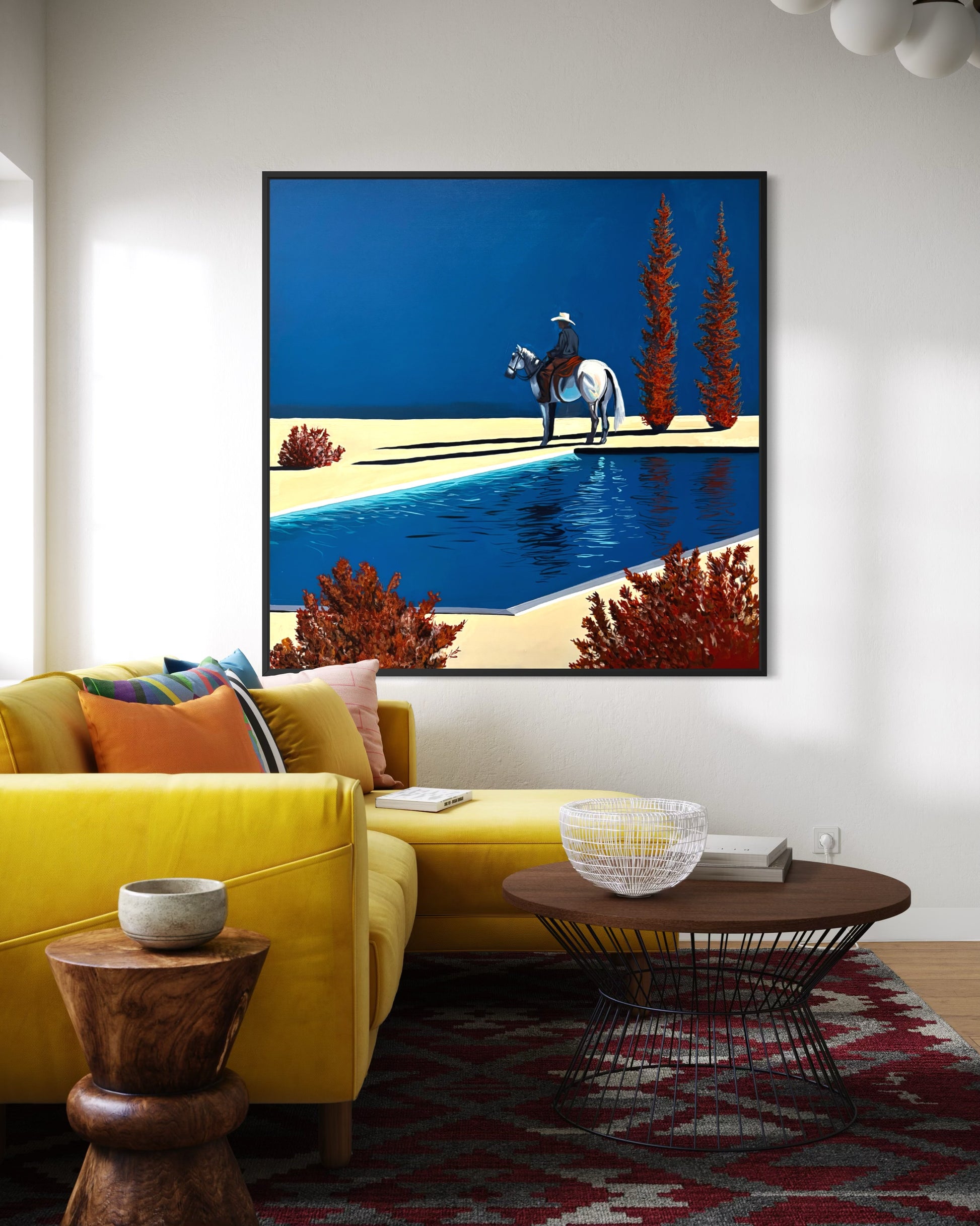 Under the Sun by Kelly O'Brien shown in an interior